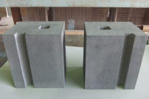 サンドブラスト仕上げ　戸あたり製作！