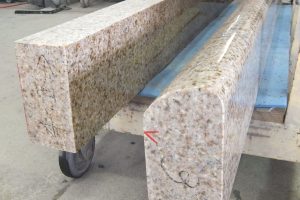G682　迫力の80mm厚上框！変形坊主加工で完成♪