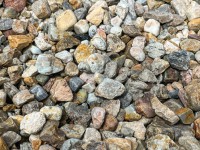 ブラウン天然川砂利25 ブラウン天然川砂利25